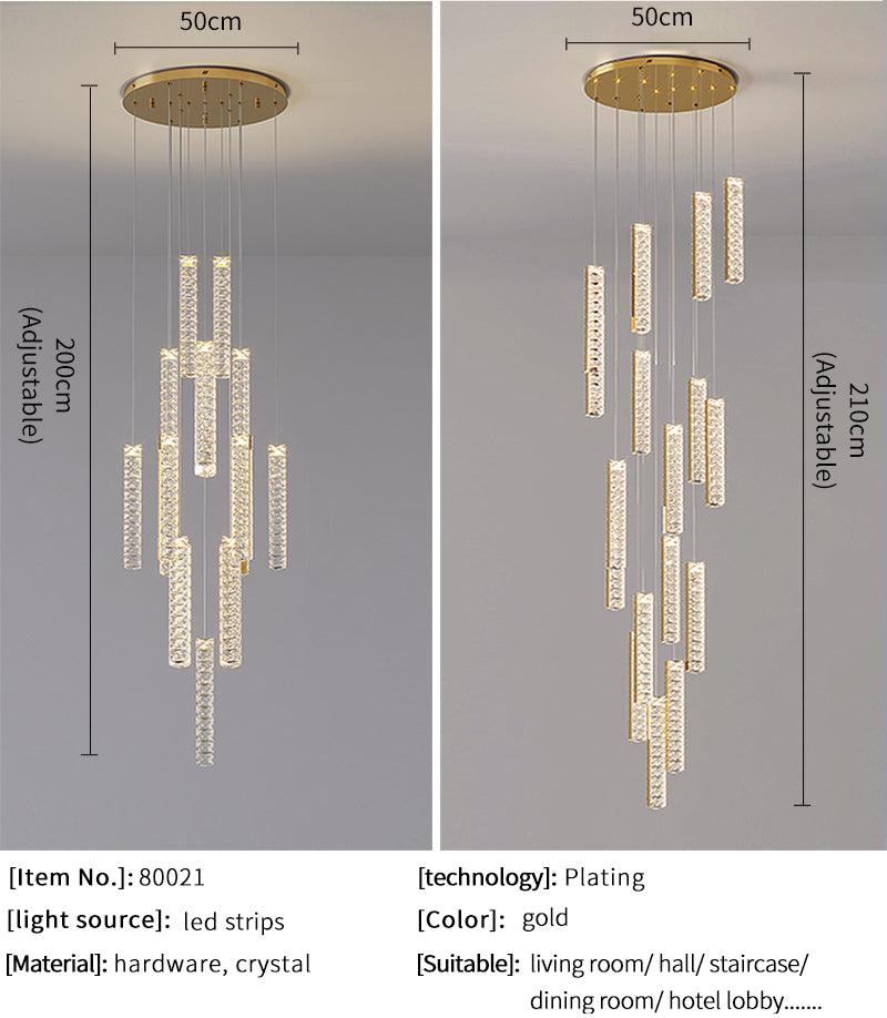 Shining ingot Сhandelier - Creating Coziness