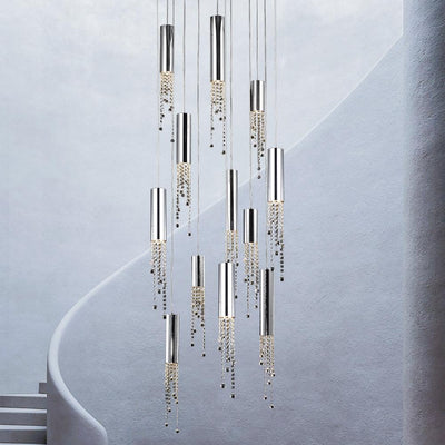 Starfall Ceiling Chandelier - Creating Coziness