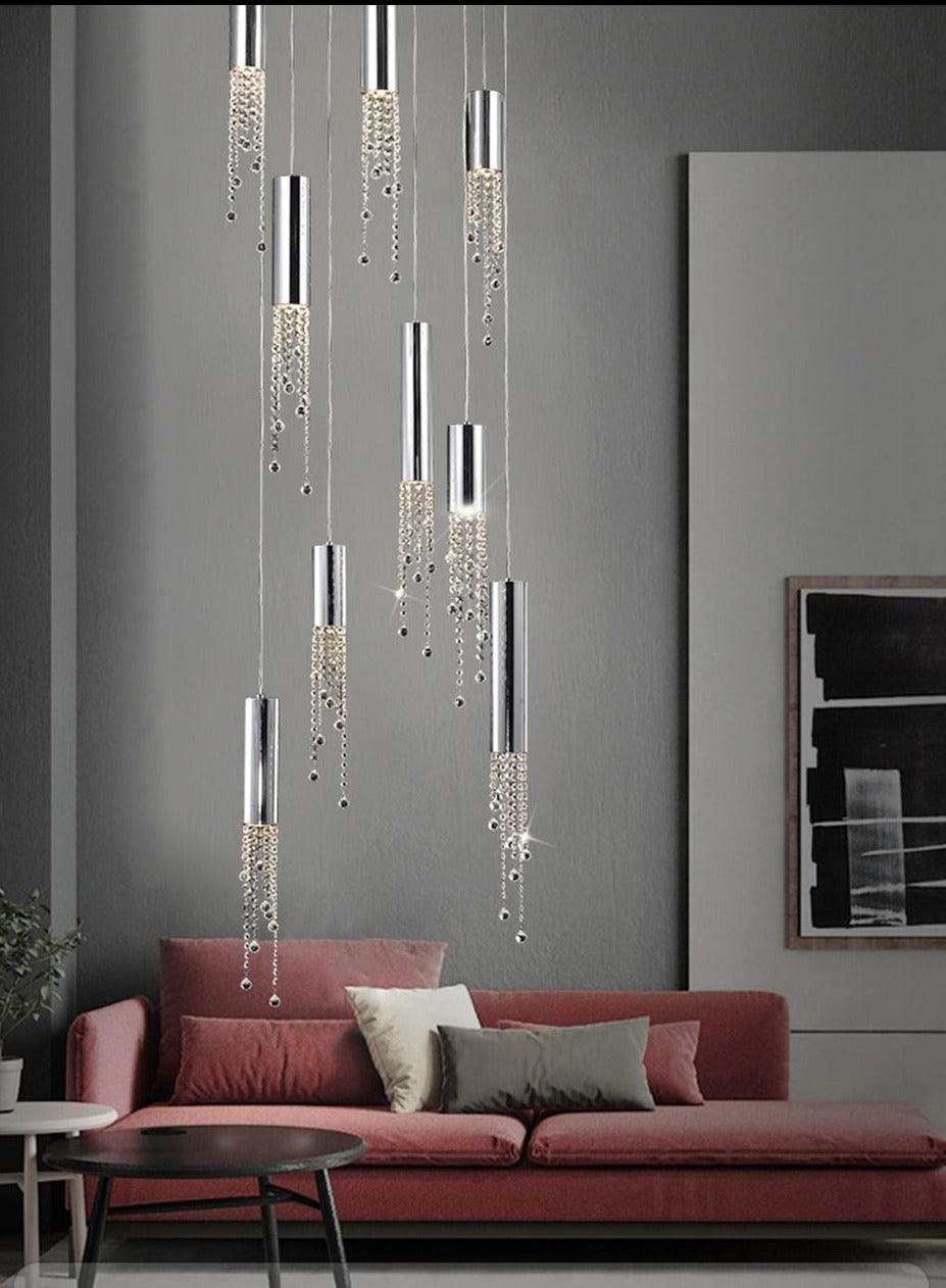 Starfall Ceiling Chandelier - Creating Coziness