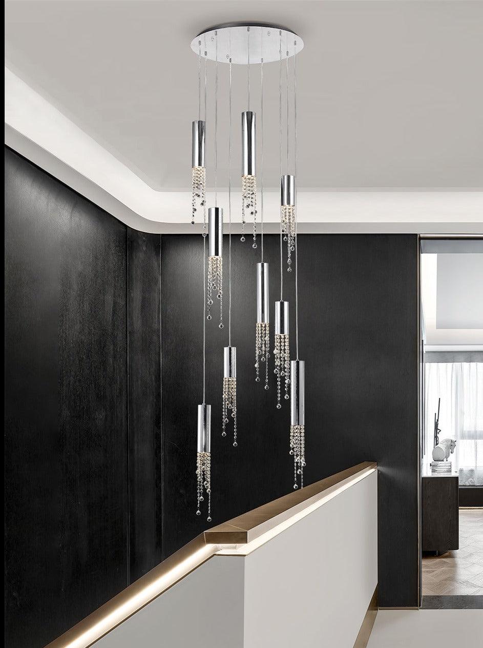 Starfall Ceiling Chandelier - Creating Coziness