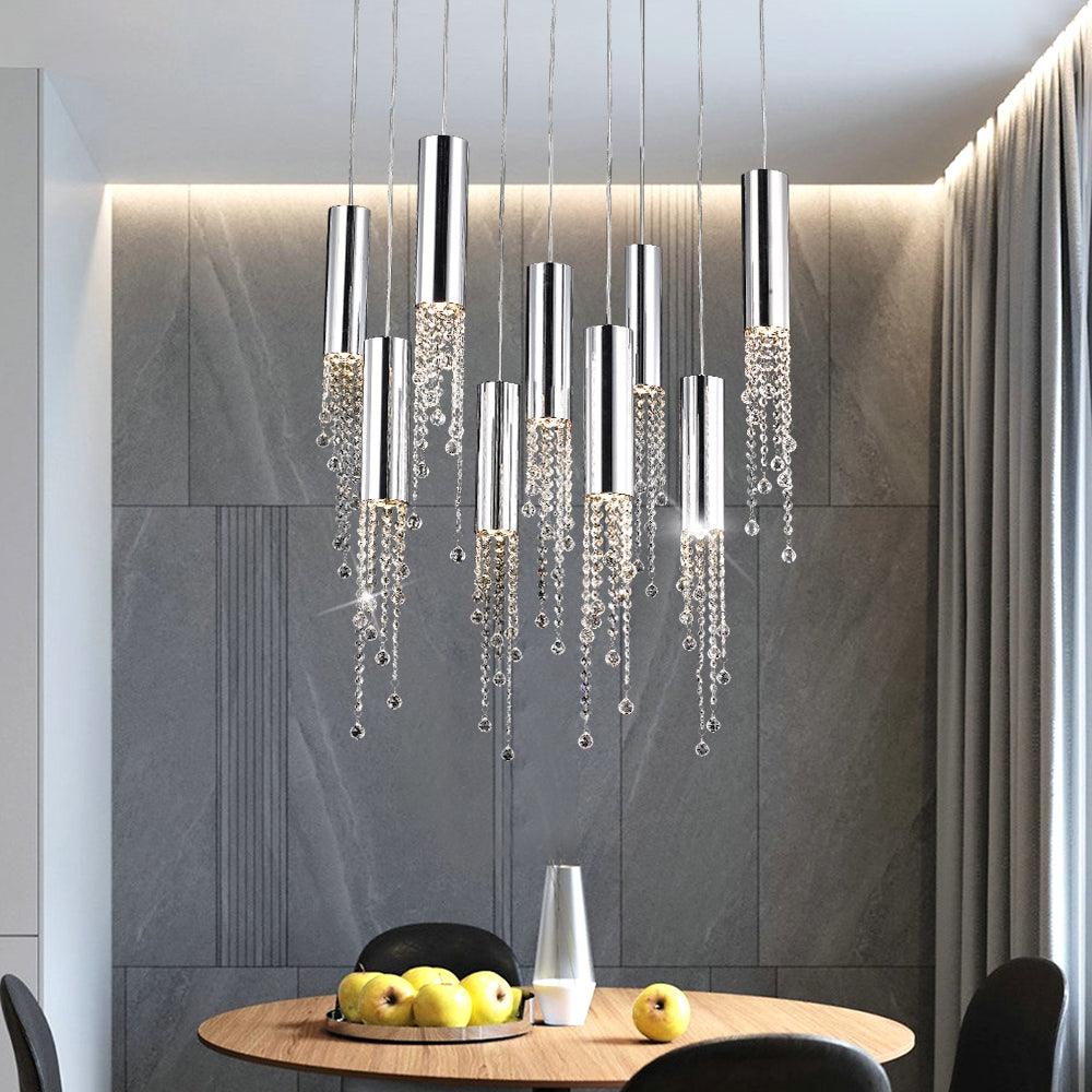 Starfall Ceiling Chandelier - Creating Coziness