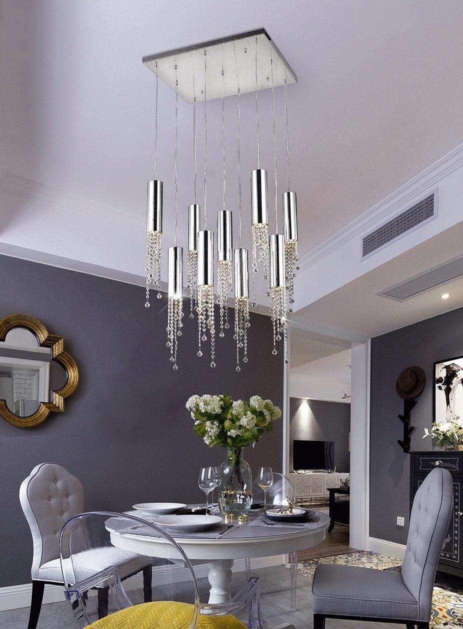 Starfall Ceiling Chandelier - Creating Coziness