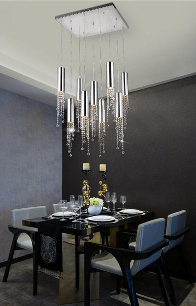 Starfall Ceiling Chandelier - Creating Coziness